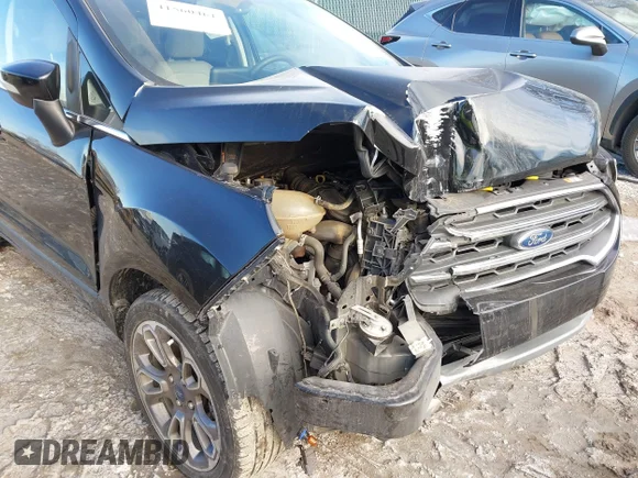 ✅ 2020 Ford EcoSport Titanium • VIN: MAJ3S2KEXLC326490 • Lot: 41560461. Wystawiony na IAAI z przebiegiem 67 437 mil. Bezpłatny archiwum sprzedaży aukcyjnych z USA i szczegółowy raport historii pojazdu na DreamBid. Zdjęcie 6.