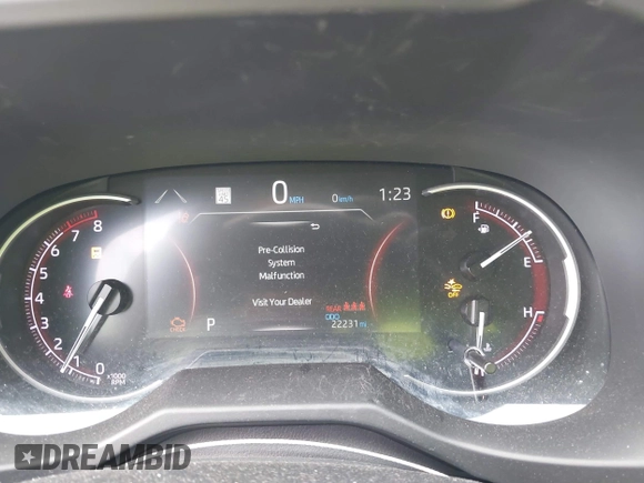 ✅ 2024 Toyota RAV4 LE • VIN: 2T3H1RFV1RW343643 • Lot: 44786718. Wystawiony na IAAI z przebiegiem 22 231 mil. Bezpłatny archiwum sprzedaży aukcyjnych z USA i szczegółowy raport historii pojazdu na DreamBid. Zdjęcie 7.