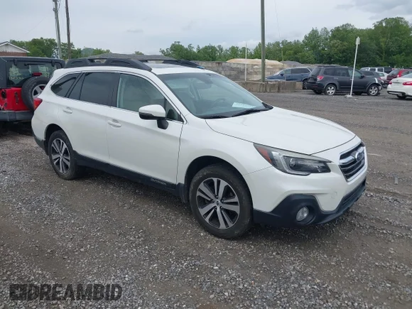 ✅ 2018 Subaru Outback Limited • VIN: 4S4BSANC6J3222419 • Lot: 45054663. Listed on IAAI with 90,223 mi. Free auction sales archive from the USA and detailed vehicle history report at DreamBid. Image 1.