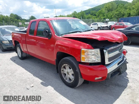 ✅ 2011 Chevrolet Silverado 1500 LT • VIN: 1GCRKSE34BZ396674 • Lot: 45355070. Listed on IAAI with 199,757 mi. Free auction sales archive from the USA and detailed vehicle history report at DreamBid. Image 1.