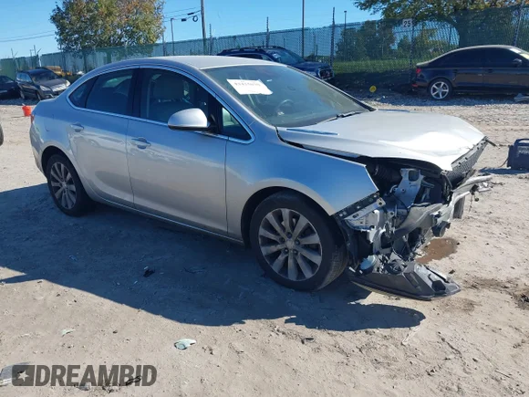 ✅ 2016 Buick Verano • VIN: 1G4PV5SK0G4122836 • Lot: 43425070. Listed on IAAI with 124,059 mi. Free auction sales archive from the USA and detailed vehicle history report at DreamBid. Image 1.
