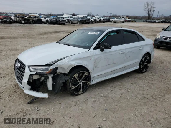 ✅ 2020 Audi A3 S line Premium Plus • VIN: WAUJEGFF9LA104105 • Lot: 41375075. Wystawiony na Copart z przebiegiem 49 811 mil. Bezpłatny archiwum sprzedaży aukcyjnych z USA i szczegółowy raport historii pojazdu na DreamBid. Zdjęcie 1.