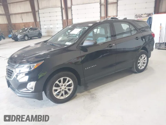 ✅ 2019 Chevrolet Equinox LS • VIN: 2GNAXSEV3K6103396 • Lot: 44980250. Wystawiony na IAAI z przebiegiem 75 109 mil. Bezpłatny archiwum sprzedaży aukcyjnych z USA i szczegółowy raport historii pojazdu na DreamBid. Zdjęcie 2.