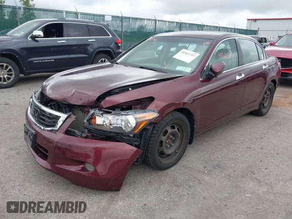 ✅ 2008 Honda Accord EX-L • VIN: 1HGCP36838A017020 • Лот: 45562792. Опубликован ранее на IAAI с пробегом 159 932 миль. Бесплатный доступ к архиву аукционных продаж из США и подробный отчёт об истории автомобиля на DreamBid. Изображение 2.