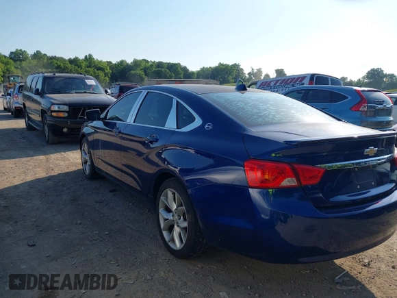 ✅ 2014 Chevrolet Impala LT • VIN: 1G1125S38EU124707 • Лот: 45117357. Опубликован ранее на IAAI с пробегом 168 326 миль. Бесплатный доступ к архиву аукционных продаж из США и подробный отчёт об истории автомобиля на DreamBid. Изображение 3.