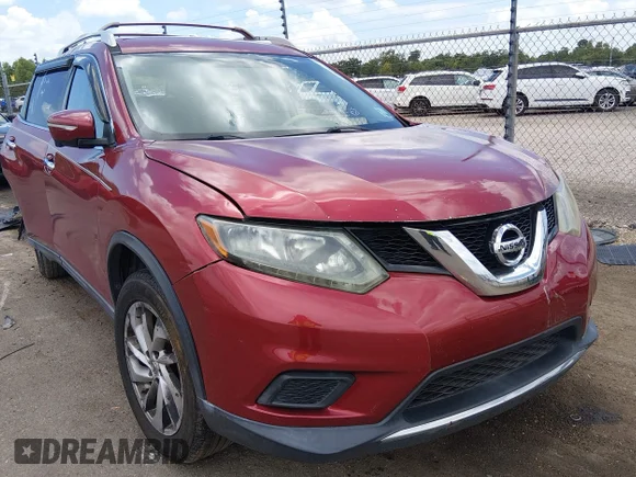 ✅ 2015 Nissan Rogue SL • VIN: 5N1AT2MT3FC764875 • Lot: 45447943. Wystawiony na IAAI z przebiegiem 140 608 mil. Bezpłatny archiwum sprzedaży aukcyjnych z USA i szczegółowy raport historii pojazdu na DreamBid. Zdjęcie 1.
