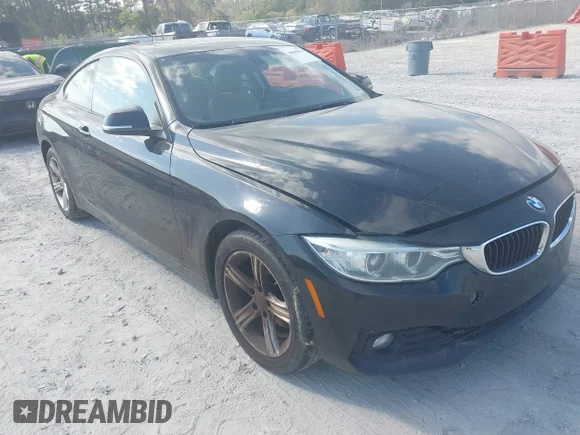 ✅ 2015 BMW 4 Series 428i xDrive • VIN: WBA3N9C52FK247153 • Lot: 44689594. Listed on IAAI with 177,108 mi. Free auction sales archive from the USA and detailed vehicle history report at DreamBid. Image 1.