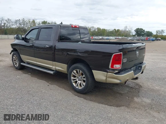 ✅ 2016 Ram 1500 Longhorn • VIN: 1C6RR7WT0GS373813 • Lot: 43456313. Listed on IAAI with 143,671 mi. Free auction sales archive from the USA and detailed vehicle history report at DreamBid. Image 3.