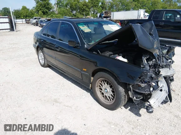 ✅ 2000 BMW 5 Series 528i • VIN: WBADM6345YGU24099 • Lot: 44852213. Listed on IAAI with Not provided. Free auction sales archive from the USA and detailed vehicle history report at DreamBid. Image 1.
