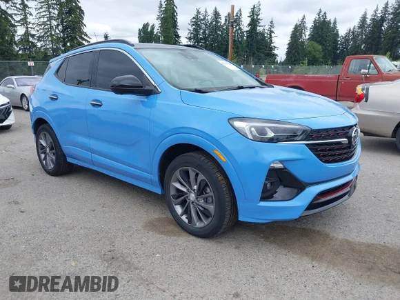 ✅ 2021 Buick Encore GX Essence • VIN: KL4MMGSL4MB176852 • Лот: 45515810. Опубліковано раніше на IAAI з пробігом 57 503 миль. Безкоштовний доступ до архіву аукціонних продажів зі США та докладний звіт про історію автомобіля на DreamBid. Зображення 1.