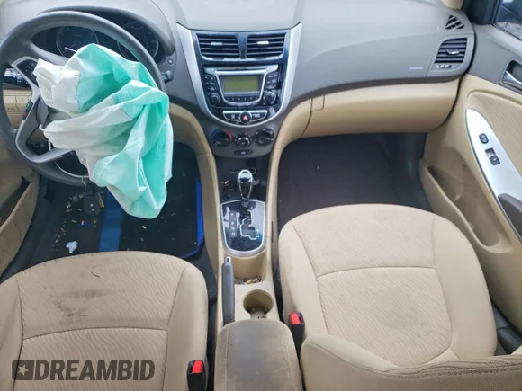 ✅ 2013 Hyundai Accent GLS • VIN: KMHCU4AE3DU581281 • Lot: 79932495. Wystawiony na Copart z przebiegiem Nie podano. Bezpłatny archiwum sprzedaży aukcyjnych z USA i szczegółowy raport historii pojazdu na DreamBid. Zdjęcie 8.