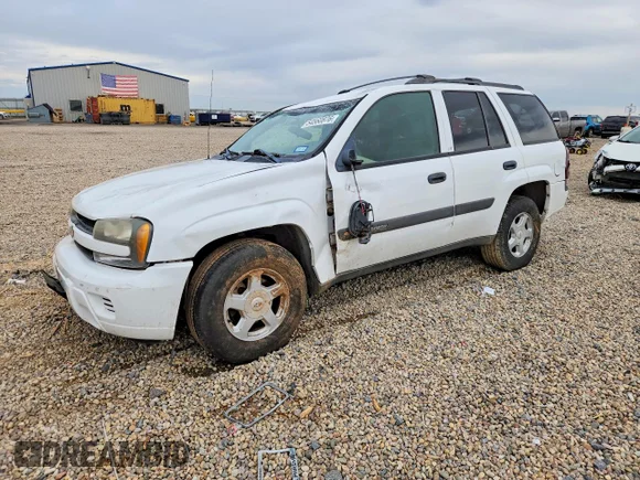 ✅ 2003 Chevrolet TrailBlazer LTZ • VIN: 1GNDT13S832231028 • Lot: 54560876. Wystawiony na Copart z przebiegiem 150 528 mil. Bezpłatny archiwum sprzedaży aukcyjnych z USA i szczegółowy raport historii pojazdu na DreamBid. Zdjęcie 1.