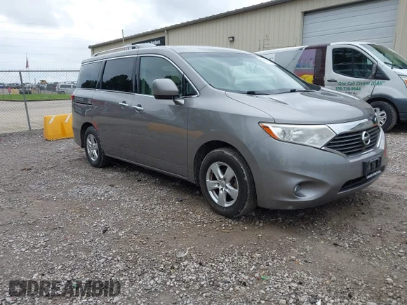 ✅ 2011 Nissan Quest SL • VIN: JN8AE2KP1B9012673 • Lot: 42385709. Wystawiony na IAAI z przebiegiem 208 821 mil. Bezpłatny archiwum sprzedaży aukcyjnych z USA i szczegółowy raport historii pojazdu na DreamBid. Zdjęcie 1.