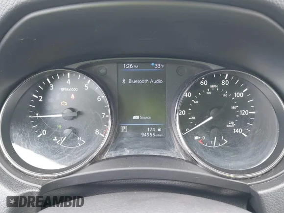 ✅ 2019 Nissan Rogue SV • VIN: KNMAT2MV8KP551381 • Лот: 44893864. Опубліковано раніше на IAAI з пробігом 94 955 миль. Безкоштовний доступ до архіву аукціонних продажів зі США та докладний звіт про історію автомобіля на DreamBid. Зображення 7.