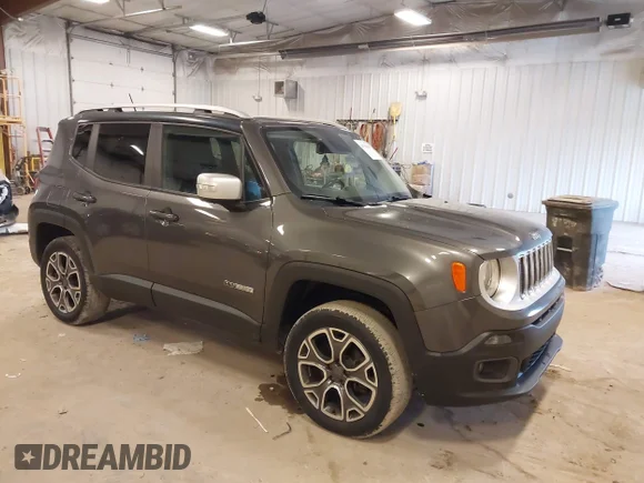 ✅ 2016 Jeep Renegade Limited • VIN: ZACCJBDT7GPC67599 • Lot: 44730684. Wystawiony na IAAI z przebiegiem 138 291 mil. Bezpłatny archiwum sprzedaży aukcyjnych z USA i szczegółowy raport historii pojazdu na DreamBid. Zdjęcie 1.