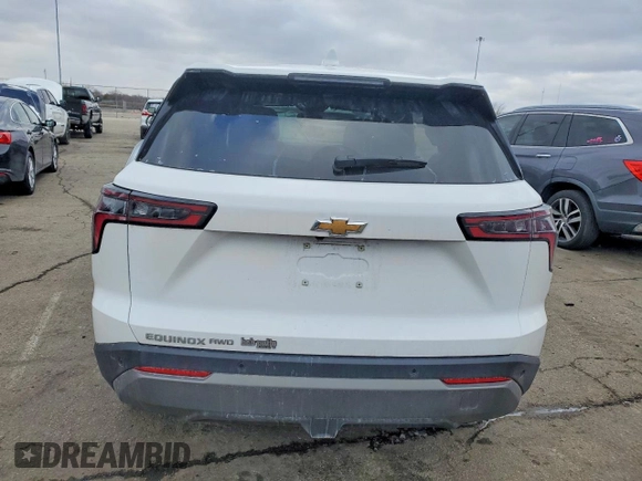 ✅ 2025 Chevrolet Equinox AWD LT • VIN: 3GNAXPEGXSL301970 • Lot: 73220815. Wystawiony na Copart z przebiegiem 13 614 mil. Bezpłatny archiwum sprzedaży aukcyjnych z USA i szczegółowy raport historii pojazdu na DreamBid. Zdjęcie 6.