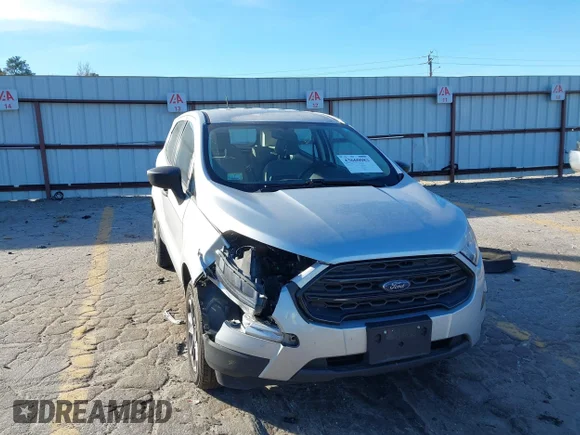 ✅ 2020 Ford EcoSport S • VIN: MAJ6S3FL3LC370598 • Лот: 43660082. Опубликован ранее на IAAI с пробегом 78 465 миль. Бесплатный доступ к архиву аукционных продаж из США и подробный отчёт об истории автомобиля на DreamBid. Изображение 1.