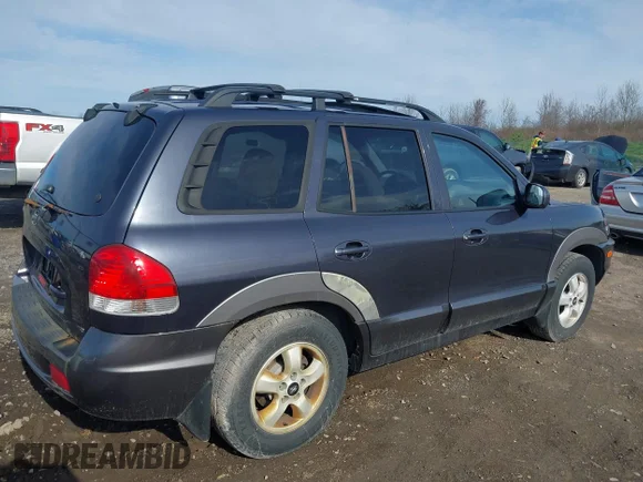 ✅ 2005 Hyundai Santa Fe GLS • VIN: KM8SC73D55U965052 • Lot: 42124944. Wystawiony na IAAI z przebiegiem 117 178 mil. Bezpłatny archiwum sprzedaży aukcyjnych z USA i szczegółowy raport historii pojazdu na DreamBid. Zdjęcie 4.