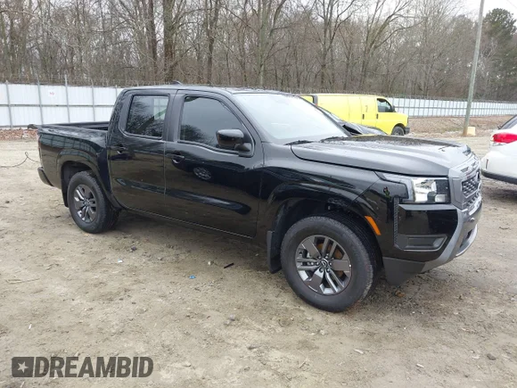 ✅ 2025 Nissan Frontier Pro-X • VIN: 1N6ED1EJ9SN655326 • Lot: 44077969. Listed on IAAI with 9,759 mi. Free auction sales archive from the USA and detailed vehicle history report at DreamBid. Image 1.