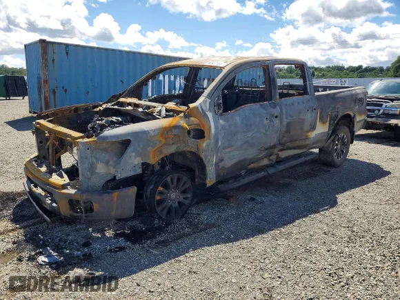 ✅ 2017 Nissan Titan SV • VIN: 1N6BA1F40HN519518 • Lot: 50937496. Listed on Copart with Not provided. Free auction sales archive from the USA and detailed vehicle history report at DreamBid. Image 1.