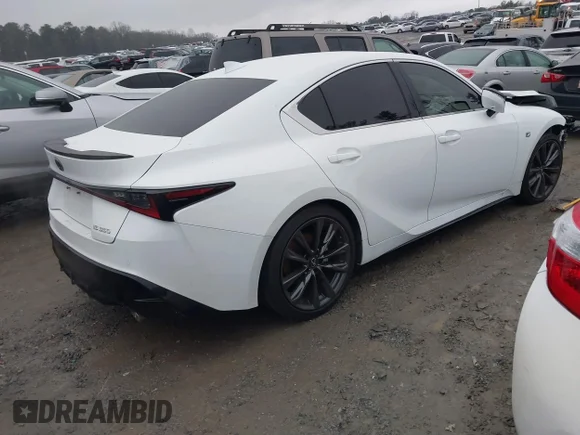 ✅ 2023 Lexus IS 350 F Sport • VIN: JTHGZ1B28P5059298 • Лот: 41422919. Опубликован ранее на IAAI с пробегом 17 136 миль. Бесплатный доступ к архиву аукционных продаж из США и подробный отчёт об истории автомобиля на DreamBid. Изображение 4.