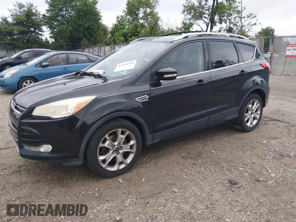 ✅ 2014 Ford Escape Titanium • VIN: 1FMCU9JX2EUD29019 • Лот: 45198749. Опубліковано раніше на IAAI з пробігом 80 387 миль. Безкоштовний доступ до архіву аукціонних продажів зі США та докладний звіт про історію автомобіля на DreamBid. Зображення 2.