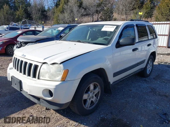 ✅ 2006 Jeep Grand Cherokee Laredo • VIN: 1J4GS48K96C187116 • Lot: 44215494. Wystawiony na IAAI z przebiegiem 161 496 mil. Bezpłatny archiwum sprzedaży aukcyjnych z USA i szczegółowy raport historii pojazdu na DreamBid. Zdjęcie 2.