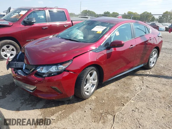 ✅ 2017 Chevrolet Volt LT • VIN: 1G1RA6S55HU178130 • Лот: 43247096. Опубликован ранее на IAAI с пробегом 62 000 миль. Бесплатный доступ к архиву аукционных продаж из США и подробный отчёт об истории автомобиля на DreamBid. Изображение 2.