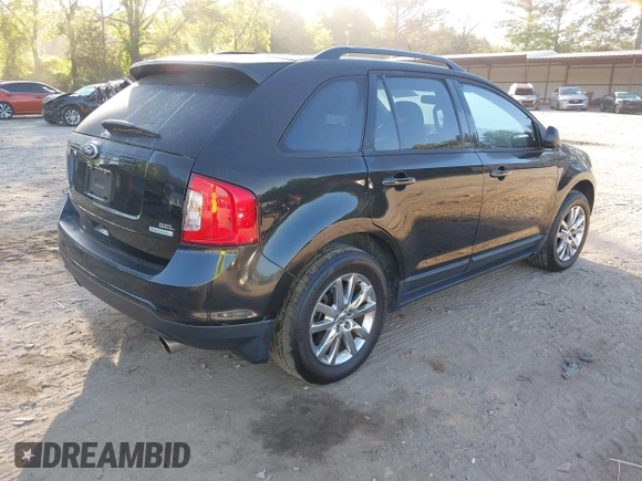 ✅ 2013 Ford Edge SEL • VIN: 2FMDK3J93DBA37604 • Lot: 44878773. Listed on IAAI with 161,944 mi. Free auction sales archive from the USA and detailed vehicle history report at DreamBid. Image 4.