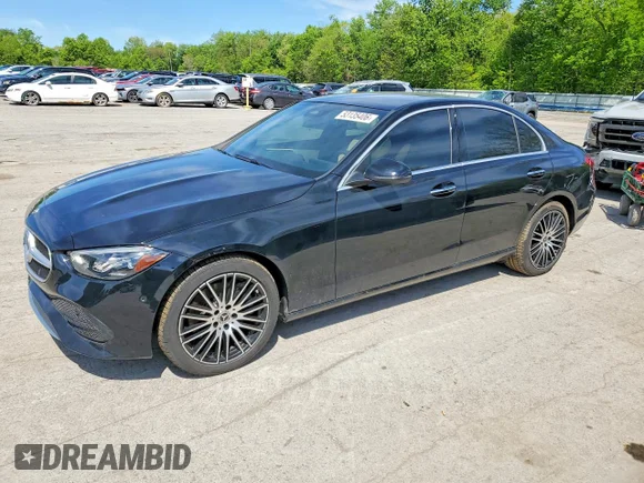 ✅ 2023 Mercedes-Benz C 300 • VIN: W1KAF4HB6PR126472 • Lot: 53135406. Listed on Copart with 33,156 mi. Free auction sales archive from the USA and detailed vehicle history report at DreamBid. Image 1.