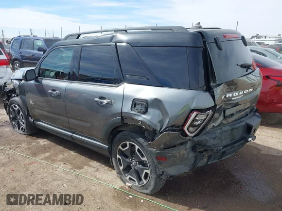 ✅ 2021 Ford Bronco Sport Outer Banks • VIN: 3FMCR9C64MRB14236 • Lot: 41596228. Wystawiony na IAAI z przebiegiem 22 083 mil. Bezpłatny archiwum sprzedaży aukcyjnych z USA i szczegółowy raport historii pojazdu na DreamBid. Zdjęcie 3.