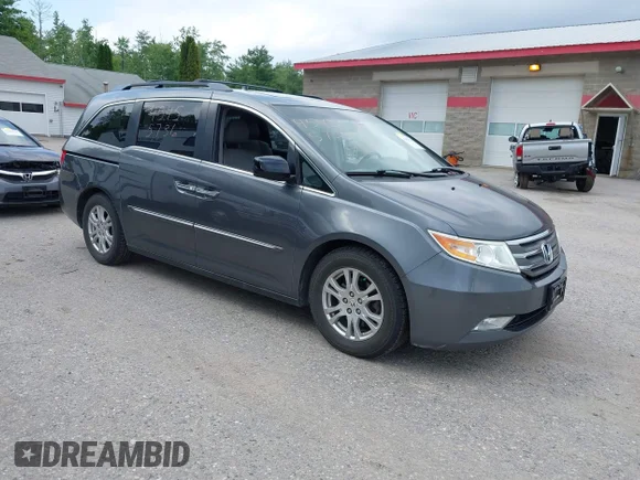 ✅ 2012 Honda Odyssey EX-L • VIN: 5FNRL5H63CB092568 • Lot: 45455736. Wystawiony na IAAI z przebiegiem 149 327 mil. Bezpłatny archiwum sprzedaży aukcyjnych z USA i szczegółowy raport historii pojazdu na DreamBid. Zdjęcie 1.