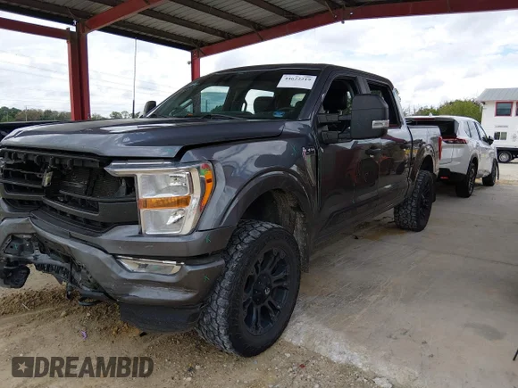 ✅ 2021 Ford F-150 XLT • VIN: 1FTEW1EPXMFA74724 • Lot: 44622219. Listed on IAAI with 41,365 mi. Free auction sales archive from the USA and detailed vehicle history report at DreamBid. Image 2.