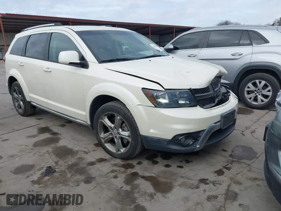 ✅ 2016 Dodge Journey Crossroad Plus • VIN: 3C4PDCGB8GT124042 • Lot: 44202982. Listed on IAAI with 141,586 mi. Free auction sales archive from the USA and detailed vehicle history report at DreamBid. Image 1.