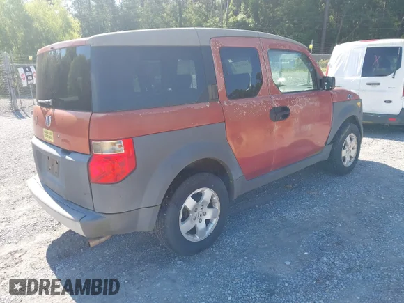 ✅ 2004 Honda Element EX • VIN: 5J6YH18514L005580 • Lot: 45091220. Listed on IAAI with 417,734 mi. Free auction sales archive from the USA and detailed vehicle history report at DreamBid. Image 4.