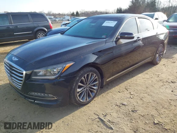 ✅ 2016 Hyundai Genesis 3.8L • VIN: KMHGN4JE5GU106413 • Лот: 44027177. Опубликован ранее на IAAI с пробегом Не указан. Бесплатный доступ к архиву аукционных продаж из США и подробный отчёт об истории автомобиля на DreamBid. Изображение 2.