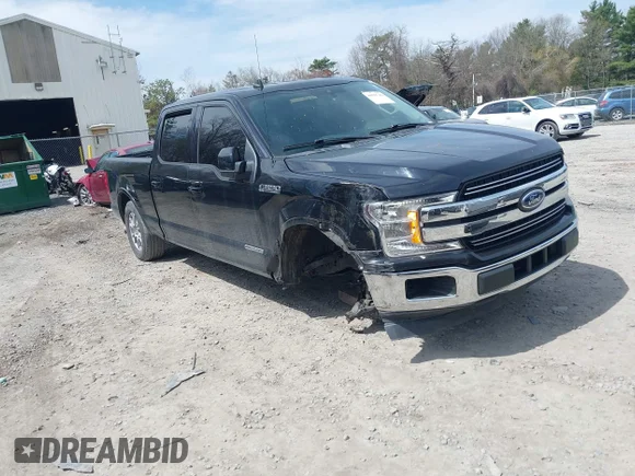 ✅ 2019 Ford F-150 XL • VIN: 1FTFW1C11KFC60832 • Lot: 44923740. Listed on IAAI with 82,020 mi. Free auction sales archive from the USA and detailed vehicle history report at DreamBid. Image 1.