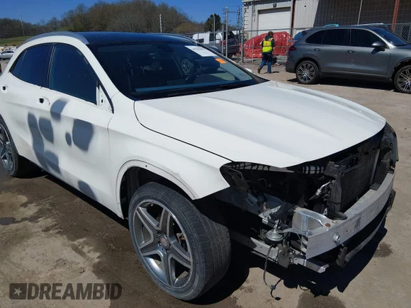 ✅ 2015 Mercedes-Benz GLA 250 • VIN: WDCTG4GB3FJ033711 • Lot: 44785693. Listed on IAAI with 84,342 mi. Free auction sales archive from the USA and detailed vehicle history report at DreamBid. Image 1.