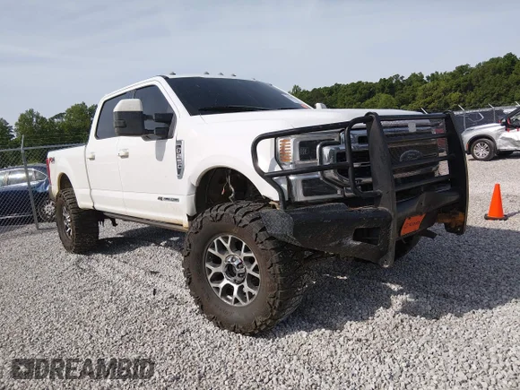 ✅ 2022 Ford F-250 Lariat • VIN: 1FT7W2BT2NEC46753 • Lot: 44868398. Wystawiony na IAAI z przebiegiem 154 773 mil. Bezpłatny archiwum sprzedaży aukcyjnych z USA i szczegółowy raport historii pojazdu na DreamBid. Zdjęcie 1.