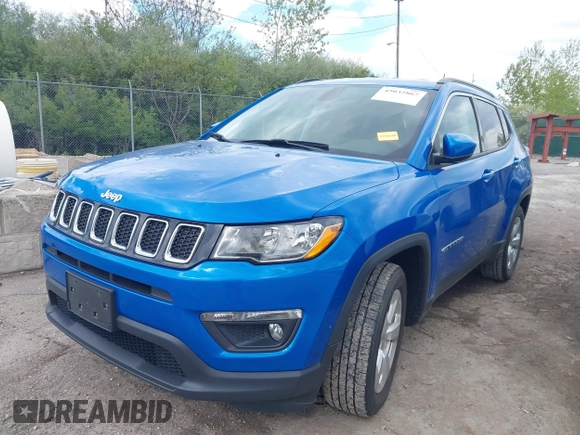 ✅ 2018 Jeep Compass Altitude • VIN: 3C4NJCBB9JT233513 • Lot: 45032867. Wystawiony na IAAI z przebiegiem 74 720 mil. Bezpłatny archiwum sprzedaży aukcyjnych z USA i szczegółowy raport historii pojazdu na DreamBid. Zdjęcie 2.