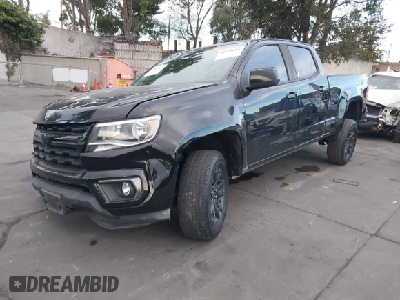 ✅ 2021 Chevrolet Colorado 2WD LT • VIN: 1GCGSCEN9M1211924 • Lot: 44315327. Listed on IAAI with 52,540 mi. Free auction sales archive from the USA and detailed vehicle history report at DreamBid. Image 2.