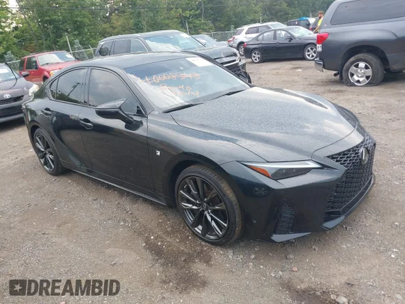 ✅ 2021 Lexus IS 350 F Sport • VIN: JTHGZ1E29M5022414 • Lot: 40008343. Wystawiony na IAAI z przebiegiem 54 701 mil. Bezpłatny archiwum sprzedaży aukcyjnych z USA i szczegółowy raport historii pojazdu na DreamBid. Zdjęcie 1.