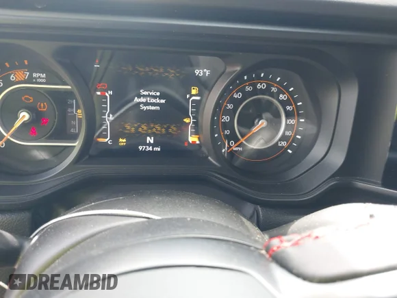 ✅ 2024 Jeep Wrangler Rubicon X • VIN: 1C4RJXFG4RW271266 • Lot: 45283364. Wystawiony na IAAI z przebiegiem 9 734 mil. Bezpłatny archiwum sprzedaży aukcyjnych z USA i szczegółowy raport historii pojazdu na DreamBid. Zdjęcie 7.