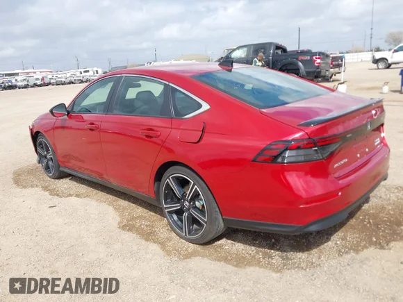 ✅ 2025 Honda Accord Sport • VIN: 1HGCY2F5XSA037558 • Lot: 44521196. Wystawiony na IAAI z przebiegiem 6 961 mil. Bezpłatny archiwum sprzedaży aukcyjnych z USA i szczegółowy raport historii pojazdu na DreamBid. Zdjęcie 3.