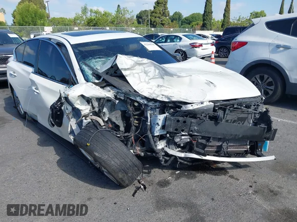 ✅ 2020 Infiniti Q50 Luxe • VIN: JN1EV7AP9LM203951 • Лот: 42260946. Опубліковано раніше на IAAI з пробігом 61 867 миль. Безкоштовний доступ до архіву аукціонних продажів зі США та докладний звіт про історію автомобіля на DreamBid. Зображення 1.