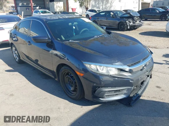 ✅ 2017 Honda Civic LX • VIN: 2HGFC2F50HH534429 • Лот: 45055388. Опубліковано раніше на IAAI з пробігом 127 587 миль. Безкоштовний доступ до архіву аукціонних продажів зі США та докладний звіт про історію автомобіля на DreamBid. Зображення 1.