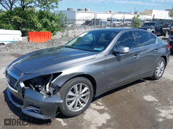 ✅ 2015 Infiniti Q50 Premium • VIN: JN1BV7AR2FM401764 • Лот: 45062876. Опубліковано раніше на IAAI з пробігом 101 470 миль. Безкоштовний доступ до архіву аукціонних продажів зі США та докладний звіт про історію автомобіля на DreamBid. Зображення 2.
