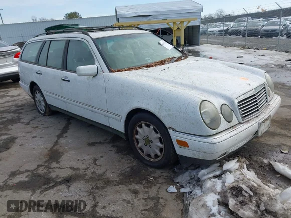 ✅ 1999 Mercedes-Benz E 320 • VIN: WDBJH65F9XA896976 • Lot: 44339116. Listed on IAAI with Not provided. Free auction sales archive from the USA and detailed vehicle history report at DreamBid. Image 1.