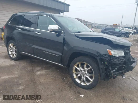 ✅ 2014 Jeep Grand Cherokee Summit • VIN: 1C4RJFJG5EC189348 • Lot: 44598838. Wystawiony na IAAI z przebiegiem 170 618 mil. Bezpłatny archiwum sprzedaży aukcyjnych z USA i szczegółowy raport historii pojazdu na DreamBid. Zdjęcie 1.