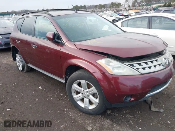 ✅ 2007 Nissan Murano S • VIN: JN8AZ08W17W661759 • Lot: 44048339. Wystawiony na IAAI z przebiegiem Nie podano. Bezpłatny archiwum sprzedaży aukcyjnych z USA i szczegółowy raport historii pojazdu na DreamBid. Zdjęcie 1.